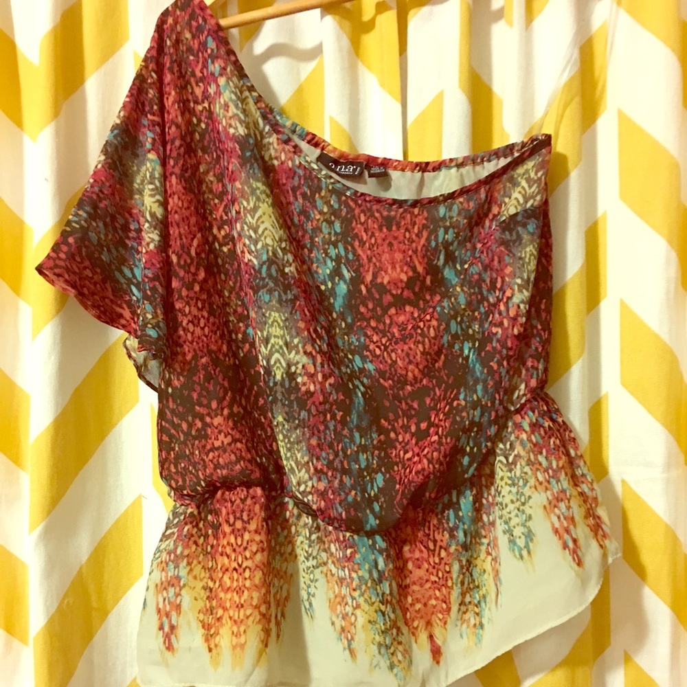 A.N.A One Sleeved Blouse